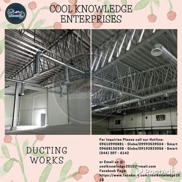 Ducting Works Services Angeles, Pampanga