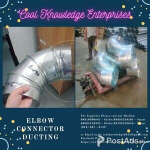 Elbow Connector Ducting Quezon City | PostAds PH
