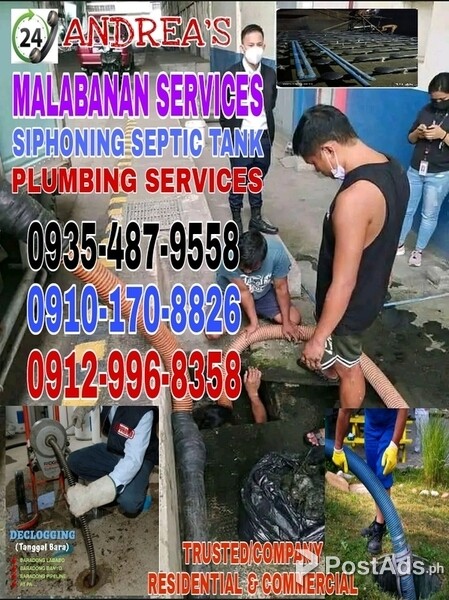 Good service Malabanan Siphoning of septic tank