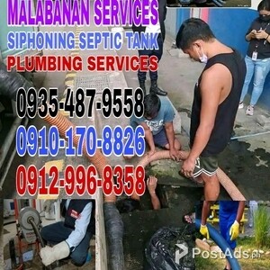 Good service Malabanan Siphoning of septic tank | PostAds PH