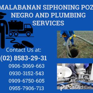 KARUHATAN MALABANAN PLUMBING SERVICES 85832931/09096750605 | PostAds PH