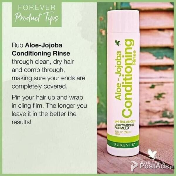 Natural Conditioner with Aloe Vera pH-balanced Hair Softer, Shiner 
