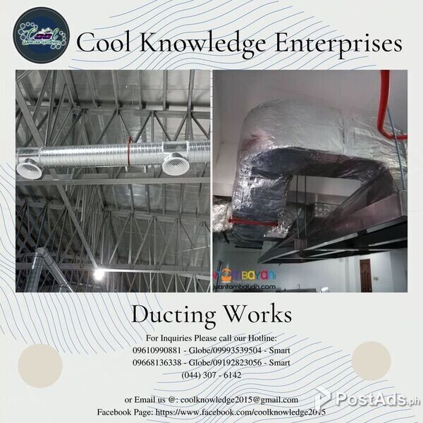 Ducting Works Services San Fernando Pampanga