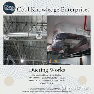 Ducting Works Services San Fernando Pampanga | PostAds PH