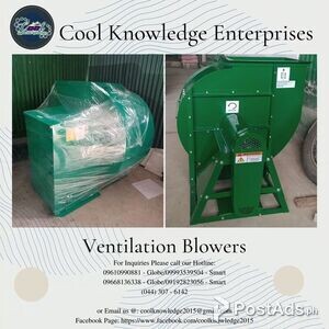 Ventilation Blowers San Fernando Pampanga | PostAds PH