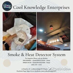Smoke and Heat Detector Services San Fernando Pampanga | PostAds PH