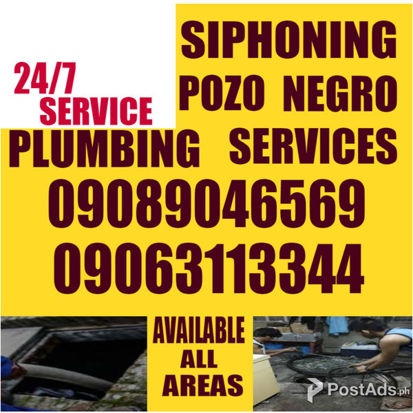 bryan malabanan siphoning pozo negro plumbing services