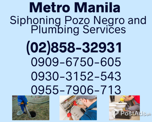 Metro Manila Siphoning Pozo Negro Service