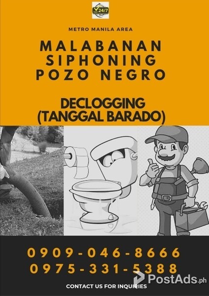 MARIKINA MALABANAN SIPHONING SERVICES 09090468666 09753315388 