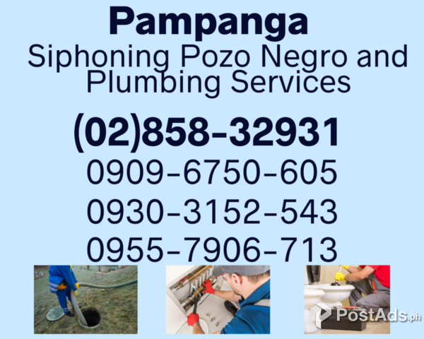 pampanga malabanan siphoning septic tank services 09096750605