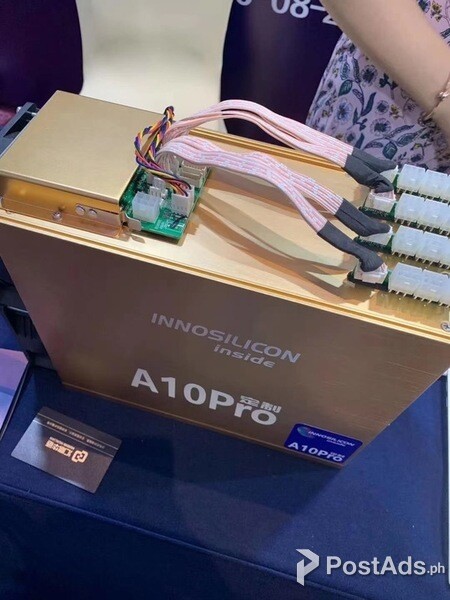 Innosilicon A10 Pro ETH (500Mh)Ethmaster Miner Machine  + PSU 