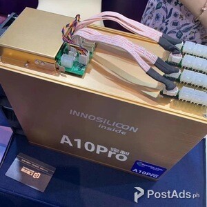 Innosilicon A10 Pro ETH (500Mh)Ethmaster Miner Machine + PSU | PostAds PH