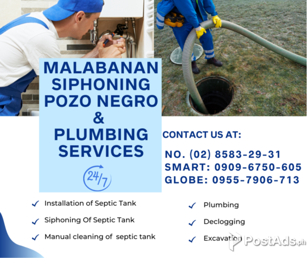 MALABANAN SIPHONING SERVICES 09557906713/09063069663