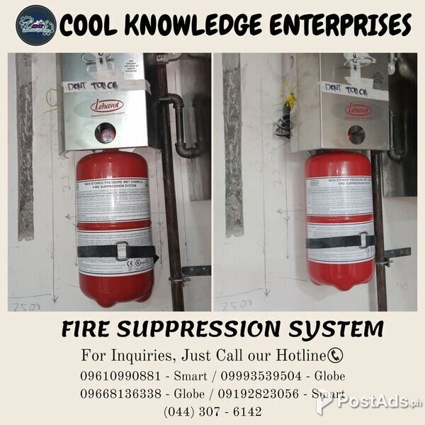 Fire Suppression System Valenzuela City
