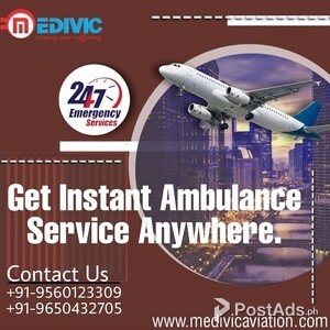 Choose Top ICU Facilitate Air Ambulance Service in Shimla by Medivic | PostAds PH
