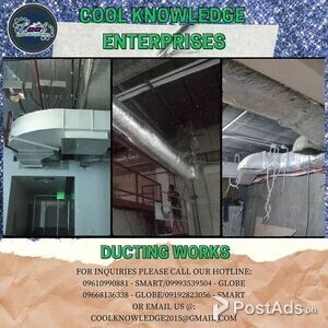 Ducting Works Pasig City Manila | PostAds PH