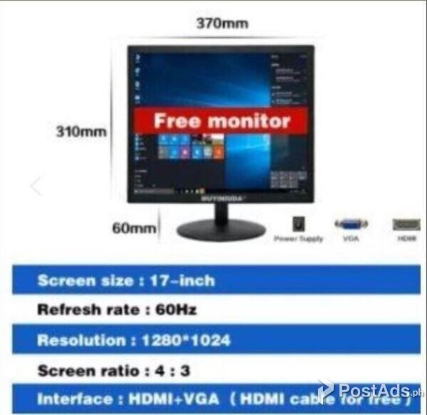 laptop for sale brand new【Gift monitor 17in】