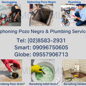 Malabanan Plumbing Pozo Negro Services 85832931/09063069663 | PostAds PH