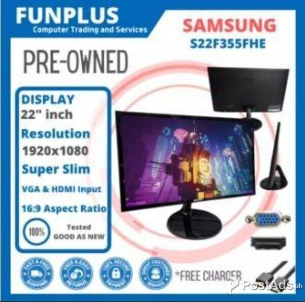 【Used】Monitor For SALE | ASUS ACER Fujitsu Dell BenQ PHILIPS HP SAMSUN