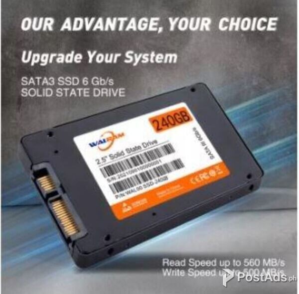 Walram SSD 60GB 64GB 120GB 128GB 240GB 256GB SATAIII hard drive disk