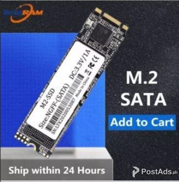 Walram M.2 SATA SSD PC M2 NGFF 128GB 256GB 512GB 1TB Solid State Drive