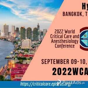 2022 World Critical Care and Anesthesiology Conference | PostAds PH