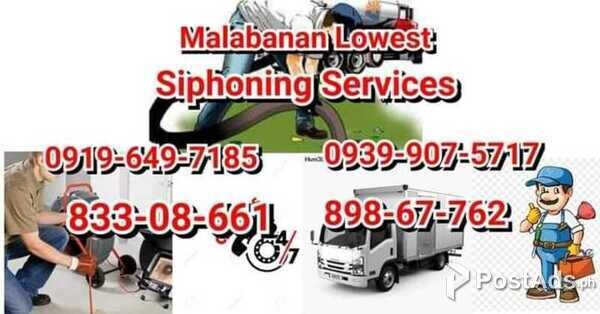  MALABANAN SIPHONING AND PLUMBING SERVICES 09196497185