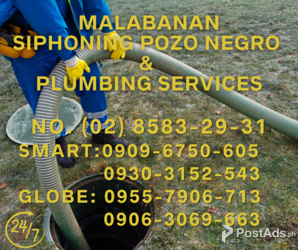 09063069663 Malabanan Siphoning Plumbing Services 