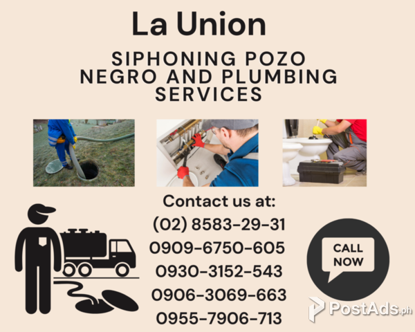 09063069663 Malabanan Siphonig Services La Union
