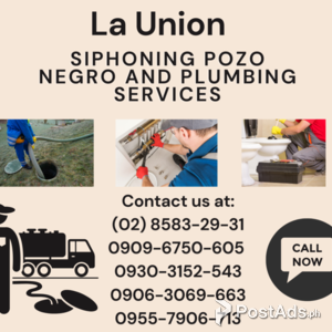 09063069663 Malabanan Siphonig Services La Union | PostAds PH