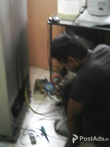 Accepts home service on refrigerator repair all around Metro Manila