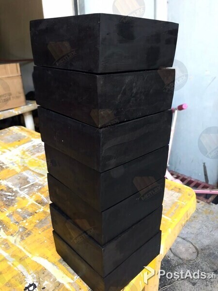 MATLEX ELASTOMERIC BEARING PAD 150MM X 150MM X 60MM THICK