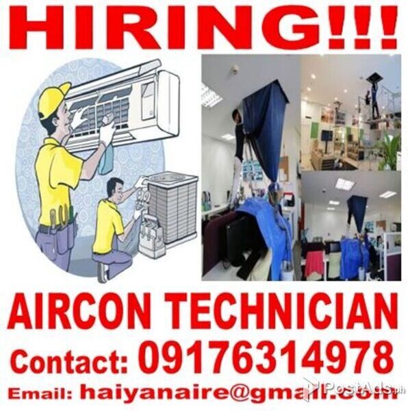 Looking for Aircon Technician in Cebu