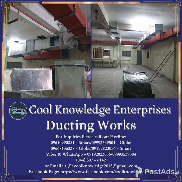 Ducting Works System Angeles Pampanga