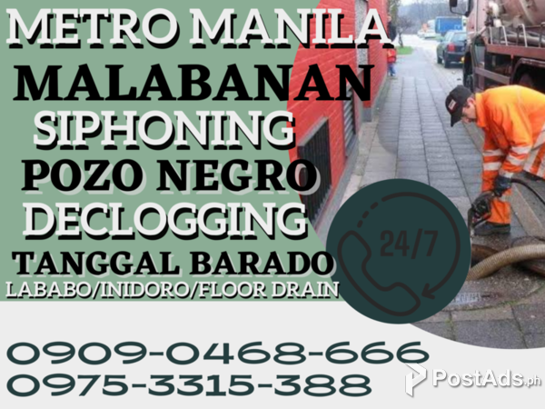 UGONG VALENZUELA MALABANAN SIPHONING TUBERO TANGGAL BARADO 09090468666