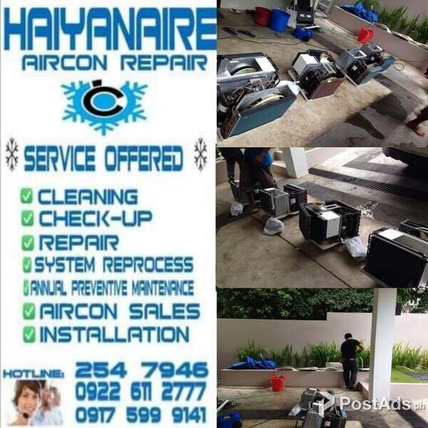 Cebu Aircon Cleaning Services in Brgy. Calamba Cebu City