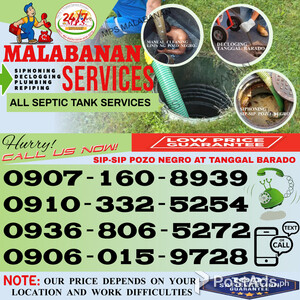 CAUAYAN ISABELA AREA MPS 24/7 MALABANAN SIPHONING PLUMBING SERVICES | PostAds PH