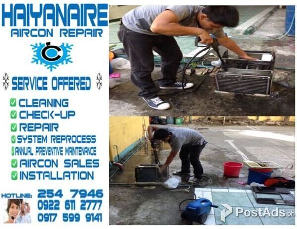 Aircon Cleaning Services in Brgy. Suba Cebu City