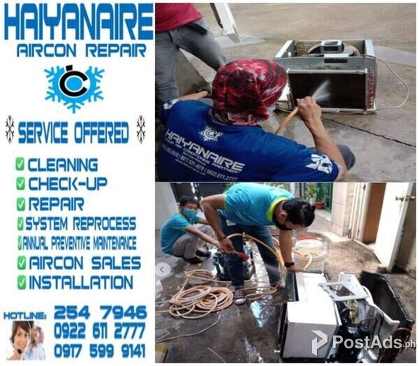 Aircon Cleaning Services in Brgy. Tejero Cebu City