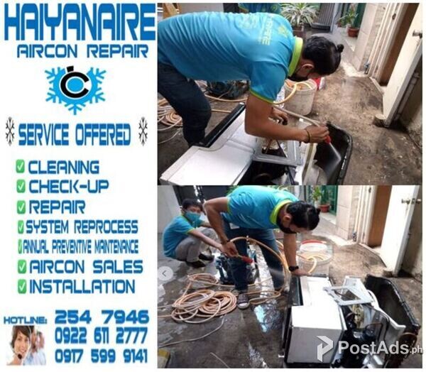 Aircon Cleaning Services in Brgy. Biasong Talisay City