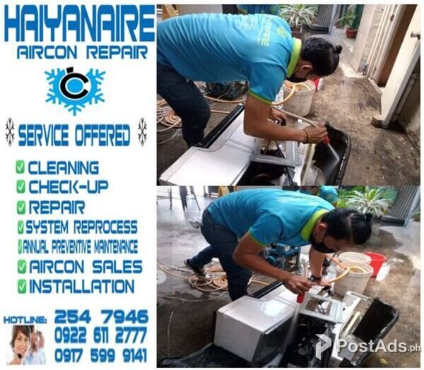 Aircon Cleaning Services in Brgy. Dumlog Talisay City