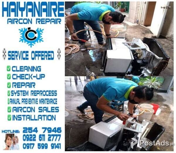 Aircon Cleaning Services in Brgy. Lagtang Talisay City