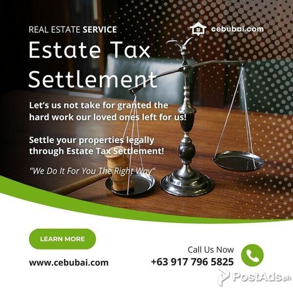 Estate Tax Settlement: Extrajudicial Settlement - Cebubai.com