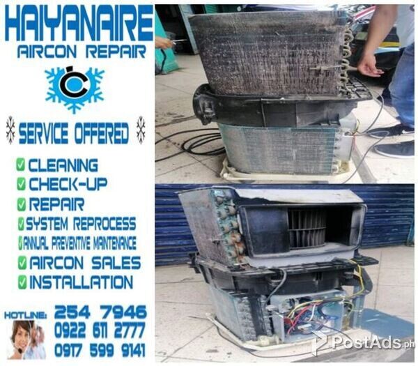 Aircon Cleaning Services in Brgy. Pooc Talisay City