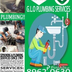 GLO MALABANANN EXPERT PLUMBERS DIAL US NOW! METRO MANILA AREA | PostAds PH