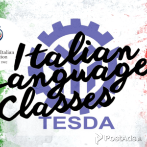 Intensive Italian language - TESDA certified - A1 - Beginners | PostAds PH