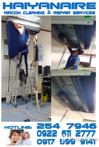 HAIYANAIRE Aircon Cleaning Services in Brgy. Subabasbas, Lapu-lapu Cit