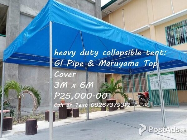 Heavy Duty Collapsible Ten GI PIPE with MARUYAMA TOP COVER