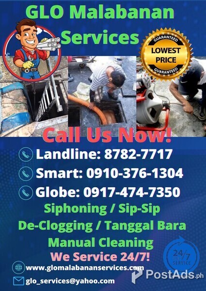 AG MALABANAN SERVICES! 8782-7717/09174747350