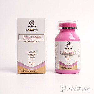 Pinkish White Glow Softgel | PostAds PH